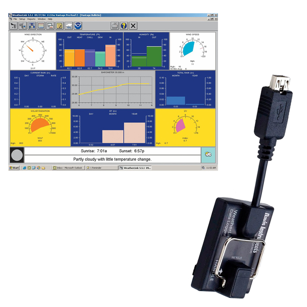 Davis Instruments WeatherLink f/Vantage Pro2 6510USB